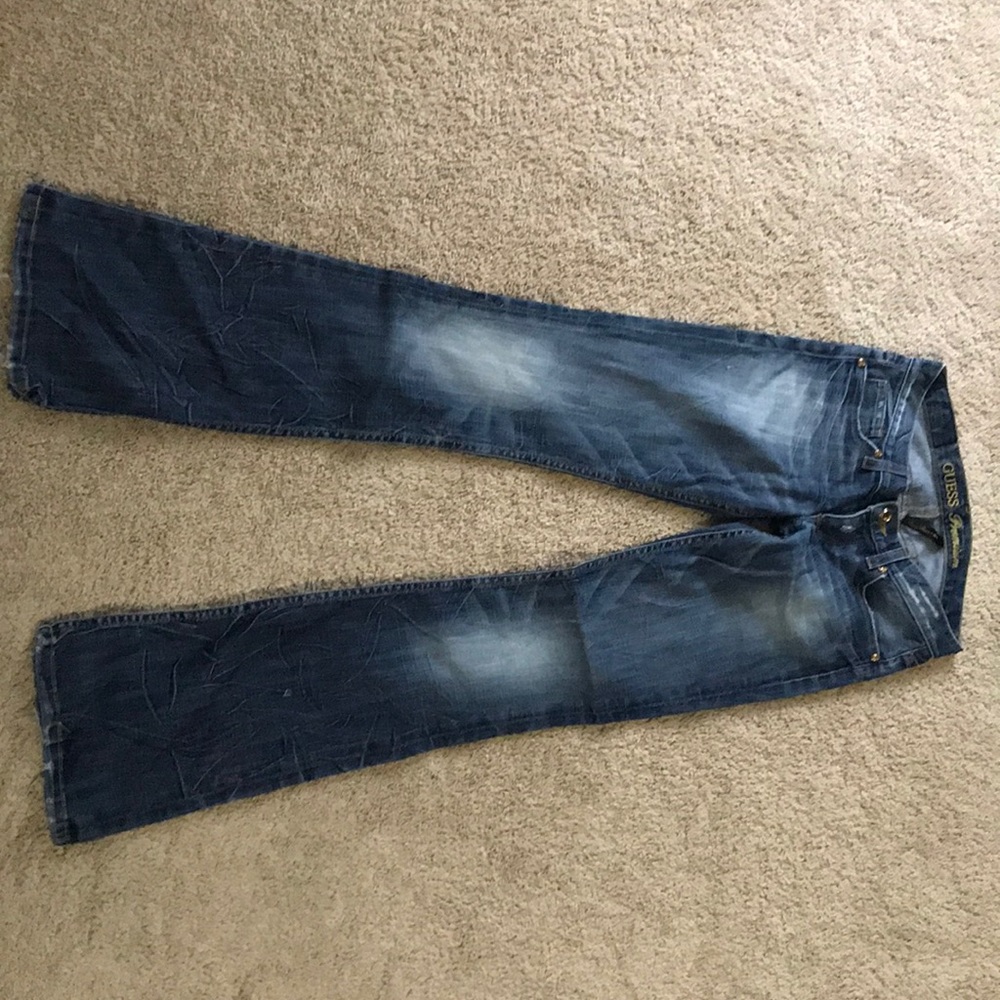 Guess premium flare leg pants